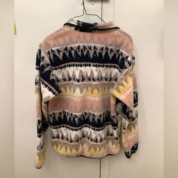 Patagonia Fleece Synchilla Snap-T Pullover Bandicoot Marrow Grey Small​​​ - Picture 9 of 10